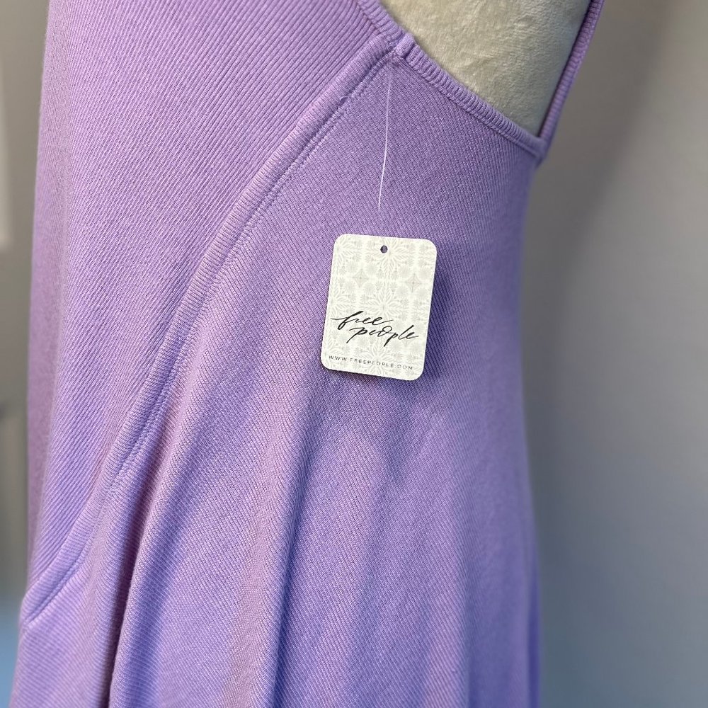 Free People | Lavender Cross Strap Tank | Size: M | NWT - Picture 2 of 5